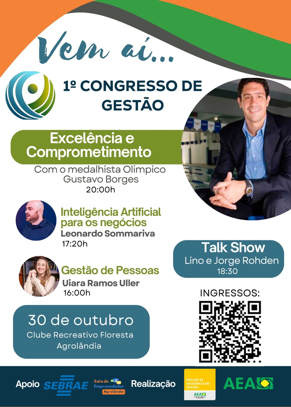 Imagem do evento 1º Congresso de Gestão - Associação Empresarial de Agrolândia